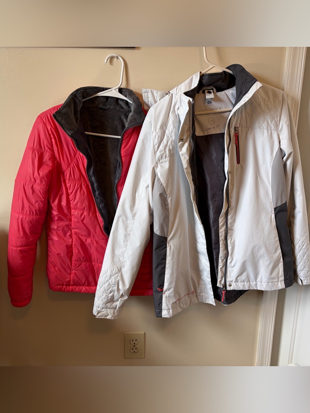 Free Country White and Pink Women’s Jacket